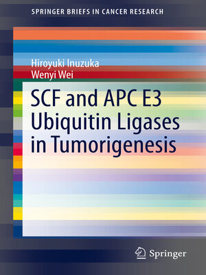 cover image of SCF and APC E3 Ubiquitin Ligases in Tumorigenesis